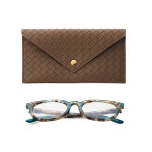 BETHENNY EYEWEAR Teal Multi 51mm Opticals